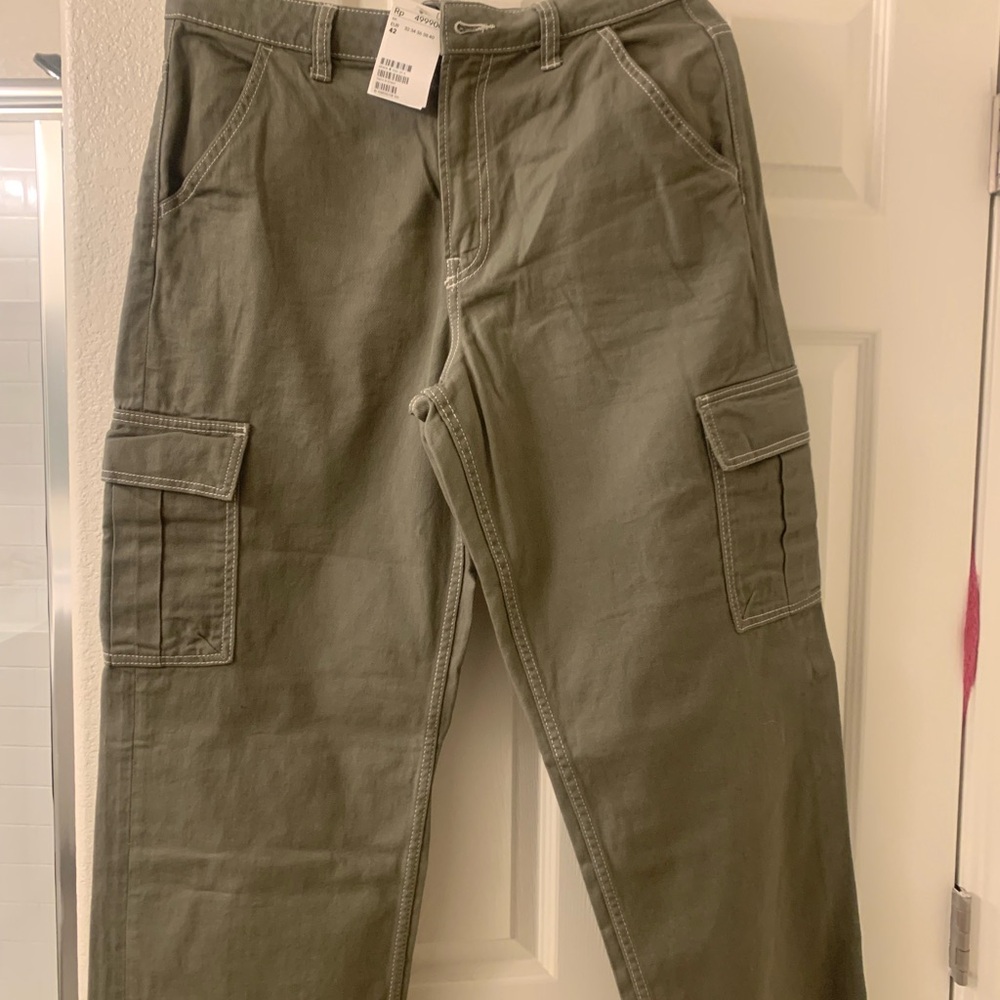 H&M Jean Cargo Pants